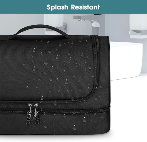 Vista 5 de SITHON Estuche de transporte de viaje de doble capa para Dyson Airwrap StylerShark Speedstyle Flexstyle, gran capacidad, resistente al agua, bolsa