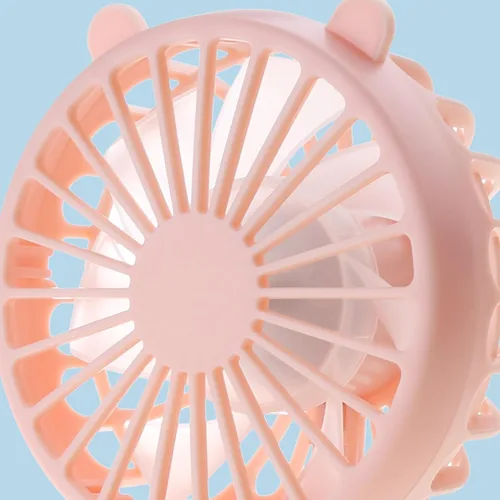 Vista 8 de Ventilador pequeño de mano, mini ventilador portátil de verano, ventilador de bolsillo con pilas AA (pilas no incluidas) Ventilador de oficina