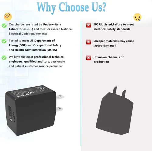 Vista 5 de Superer Cable de alimentación micro USB apto para Roku Streaming Stick 4K+ 3500/3600/3800, apto para Premier Express Plus