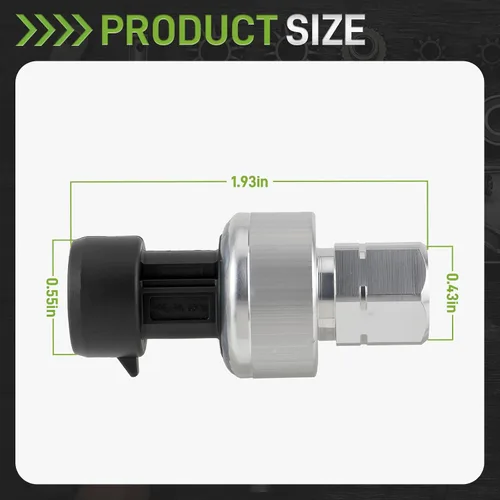 Vista 3 de Sensor refrigerante 13502759 13502759 de la presión de la CA 13587668 alto 13502759 Compatible con Buick 2003-2018 compatible con Cadillac
