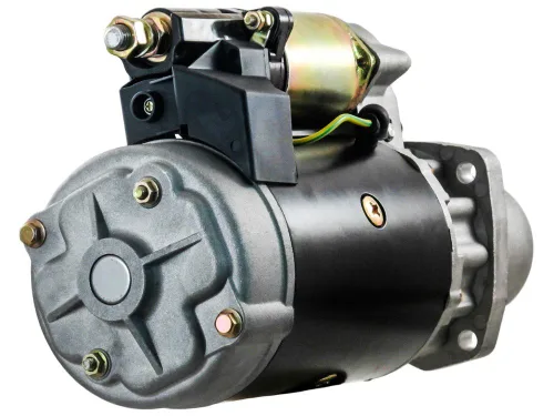 Vista 2 de RAREELECTRICAL Arrancador Cw de 12V 10T compatible con retroexcavadora John Deere 410D 510 510D 710D Jd500c Re43266