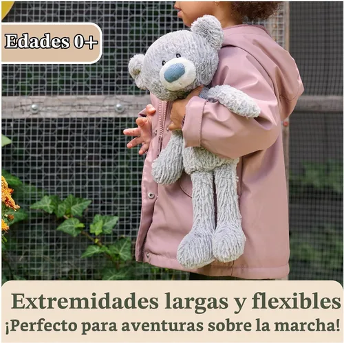 Vista 4 de GUND Palillo de dientes ondulado de peluche de 15 pulgadas, a partir de 1 Azul