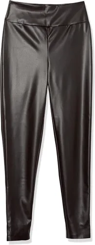 Vista 6 de The Drop Leggings Owen de cuero vegano sin cordones para mujer