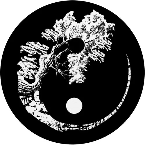 Vista 3 de Bonsai Tree Print Zen Spirit Yin Yang - Soporte para teléfonos y tabletas, Negro