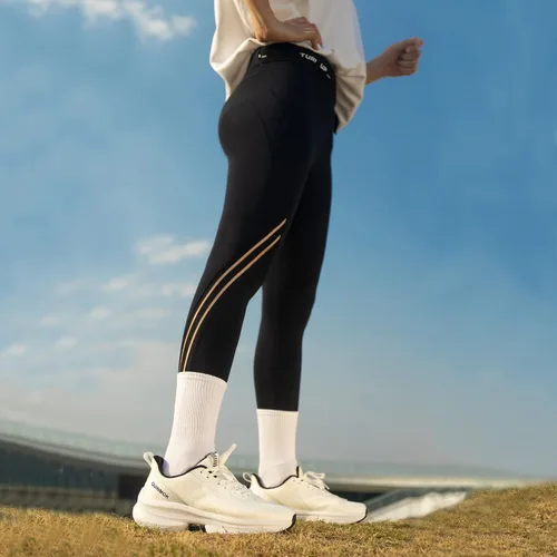 Vista 4 de QUINMOK Tenis antideslizantes para mujer, de malla, para caminar y correr