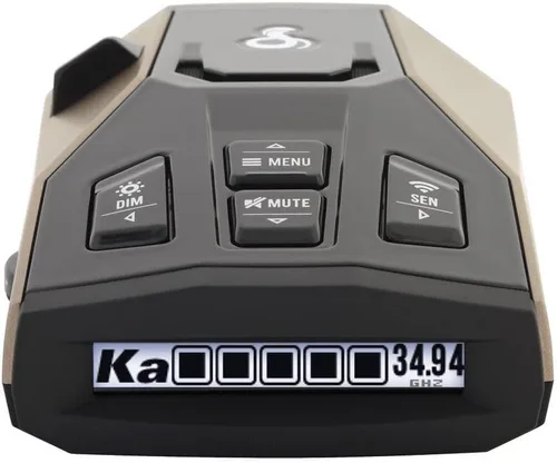 Vista 7 de Cobra RAD 350 Detector de Radar Láser - Largo alcance, filtro de alarma falsa, pantalla OLED, negro Pantalla OLED