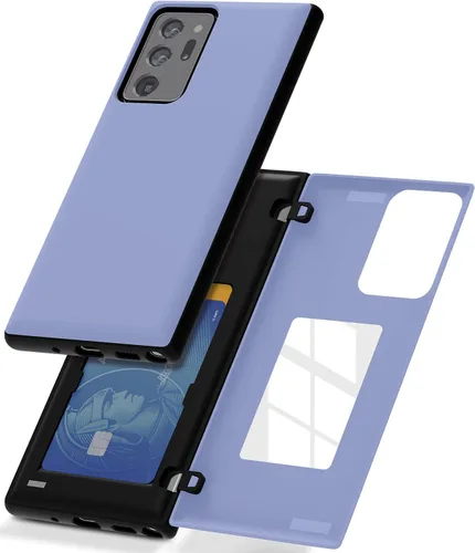 Vista 52 de GOOSPERY Parachoques magnético para puerta compatible con Galaxy Note 10, estuche tipo billetera con tarjetero, cierre automático por iman, funda