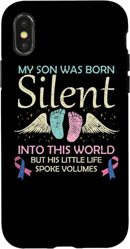 Vista 5 de Funda para iPhone XR My Son Born Silent Baby Loss Conocimiento de Pérdidas