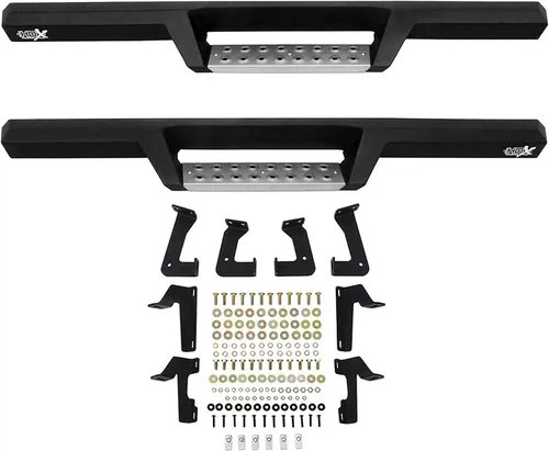 Vista 4 de Westin 56-140552 HDX Drop Nerf Bars se adapta a Wrangler JL 2018-2025 2 puertas negro texturizado par