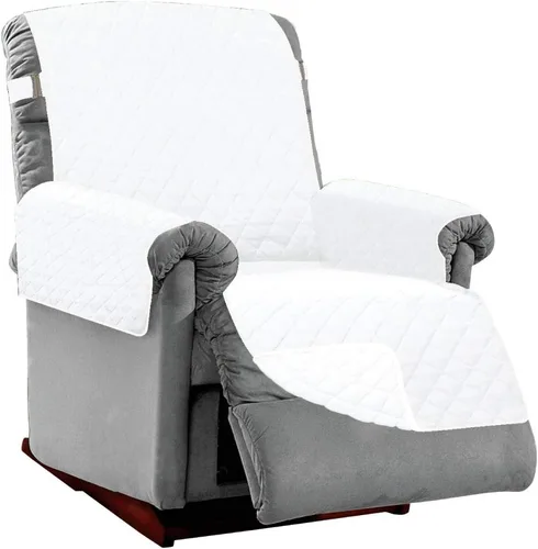 Vista 133 de Sofa Shield - Funda para sofá Loveseat con correa patentada, protector de cojín, funda reversible diseñada en EE. UU. resistente a manchas