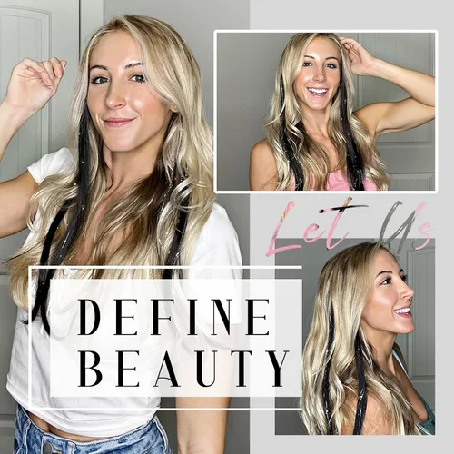 Vista 4 de Dreamlover Extensiones de cabello con brillantina para niñas, accesorios para el cabello para mujeres, 24 piezas
