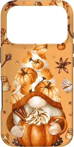 Vista 30 de Thanksgiving Gnome Love Pumpkin Spice Cute Fall Yall Pattern Case for iPhone 17