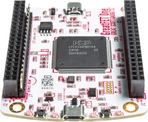Vista 3 de NooElec Great Scott Gadgets GreatFET One Bundle - Periférico USB de alta velocidad, analizador lógico, depurador y placa de desarrollo. Hardware