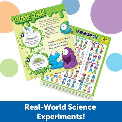 Vista 2 de Learning Resources Beaker Creatures Series 3 - Paquete de 6 cápsulas, juguetes de exploración científica a partir de 5 años, juguetes STEM