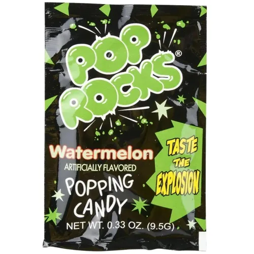 Vista 3 de Sandía Pop Rocks, caja de 24