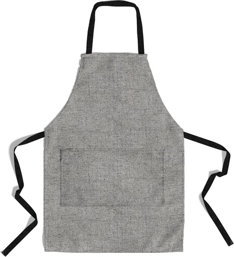 Vista 20 de Delantales de chef Cocinar hornear a la parrilla para restaurante casero Delantales de cocina premium con doble bolsillo para hombres y mujeres