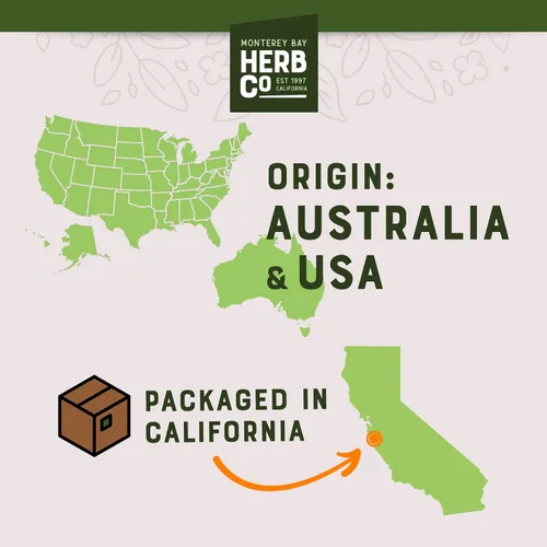 Vista 5 de Monterey Bay Herb Co. Sal marina hawaiana negra Sal de lava negra para alimentos asados y a la parrilla Sal de acabado o uso cosmético 1/4 lb