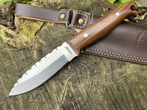 Vista 7 de Perkin Cuchillo de caza con vaina Cuchillo de hoja fija Cuchillo Bushcraft