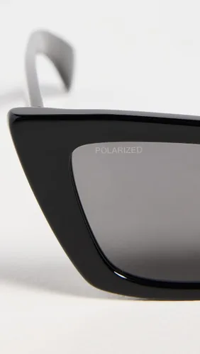 Vista 3 de rag & bone Gafas de sol angostas ojo de gato