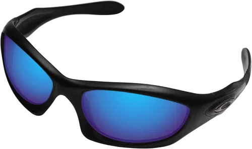 Vista 2 de BroLizard - Lente polarizada para gafas de sol Oakley Monster Dog, azul
