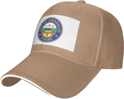 Vista 14 de Amarillo Texas Seal Baseball Cap for Men Women Hats Adjustable Outdoor Trucker Hat