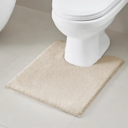 Vista 20 de Madison Park Alfombra de Baño Antideslizante, Tapete de Felpa Lujoso, Absorbente, Secado Rápido, Diseño de Spa, Decoración de Baño Marshmallow, Crema