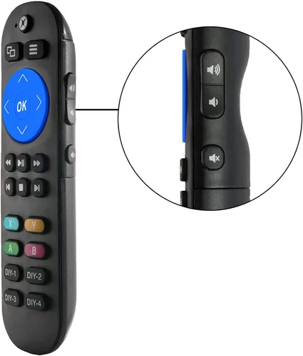 Vista 5 de Control remoto universal multimedia para Xbox One Xbox One S y Xbox One X control remoto IR estándar con 7 teclas de aprendizaje más para controlar