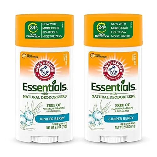 Vista 2 de ARM & HAMMER Essentials - Desodorante natural sin perfume, 2.50 onzas (paquete de 2)