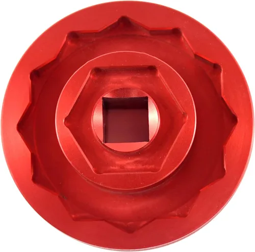 Vista 4 de Herramienta de enchufe de tuerca de eje de rueda delantera trasera (30 mm + 55 mm) para motocicleta Ducati Panigale V4, Street Fighter 1098, Monster