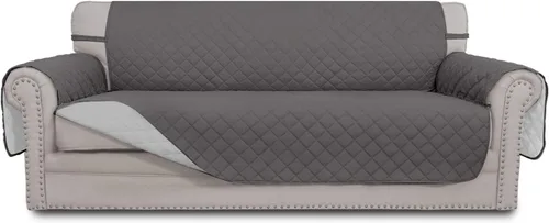 Vista 269 de Easy-Going - Funda reversible para sofá, resistente al agua, con varillas de espuma y correas elásticas, protector de muebles para mascotas y perros