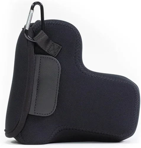 Vista 4 de MegaGear MG1568 - Funda de neopreno ultraligera para cámara compatible con Sony Alpha A7 III, A7R III, A9 (1.102-2.756 in), color negro, talla única