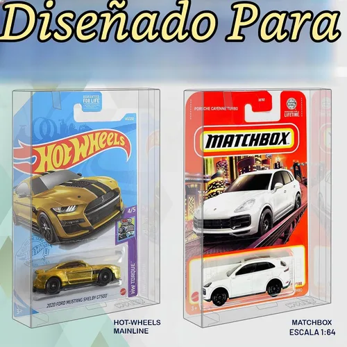 Vista 5 de MALKO Hot Wheels & Matchbox - Estuche protector para carros cardados 1:64 fundidos a presión, paquete de 10 unidades Requiere montaje
