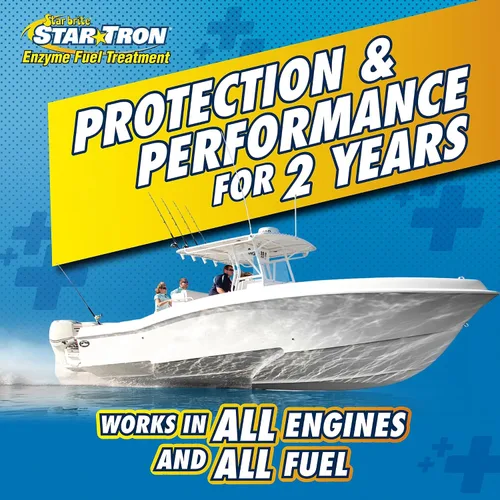 Vista 6 de Star Tron Enzima Tratamiento de Combustible - Fórmula gas concentrado 32 onzas - Treats 512 galones