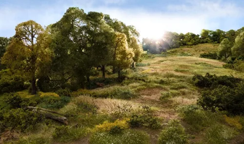 Vista 3 de Woodland Scenic Static Grass 0.276 in-Verde Claro -FS623
