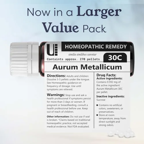 Vista 6 de Urenus Aurum Metallium 30C Remedio homeopático