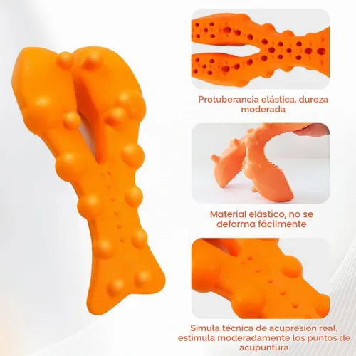 Vista 4 de Masajeador de punto gatillo trapecio, herramienta de liberación suboccipital, corrector de postura para dolor de cuello y hombro, corrector