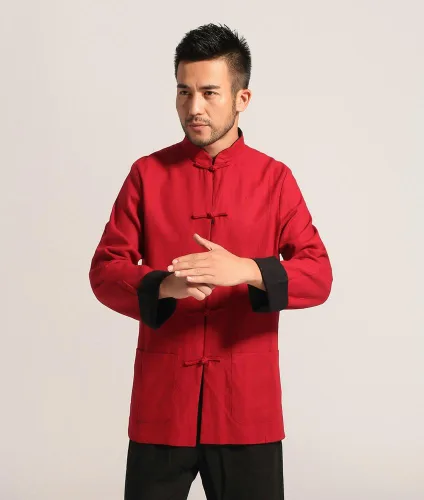 Vista 4 de ZooBoo Kung Fu Chaqueta de ambos lados para artes marciales