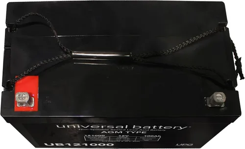Vista 7 de Universal UB121000-45978 batería AGM de ciclo profundo de 100AH 12V 24V 48V (negro)