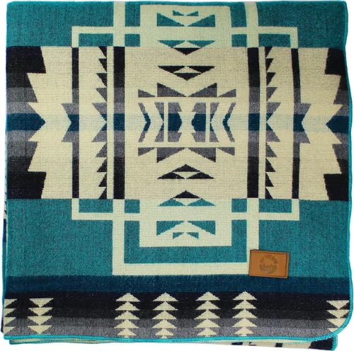 Vista 17 de Manta Inca Azteca, Manta de Reina, Manta de Rey Manta del Suroeste Indio Navajo Estilo Boho Cubierta Nativa para Acampar, Ropa de Cama, Sofá