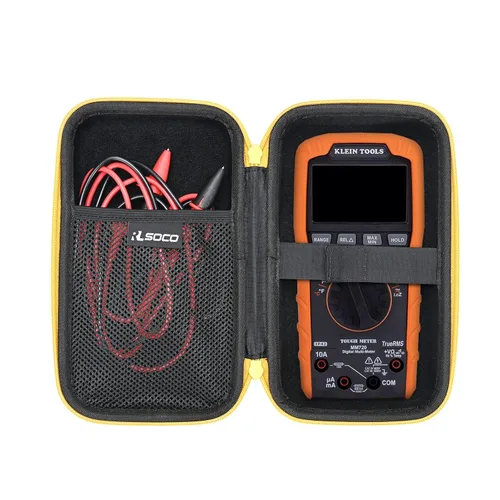 Vista 8 de RLSOCO Estuche de transporte para Klein Tools MM325/MM320/MM300 multímetro digital y Klein Tools ET270 Multi-Tester digital de rango automático