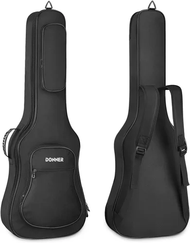 Vista 8 de Donner Estuche para guitarra, Moderno Bolsa eléctrica