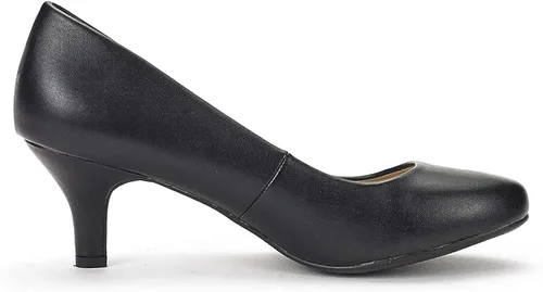 Vista 3 de DREAM PAIRS Luvly - Zapatos de tacón bajo para mujer