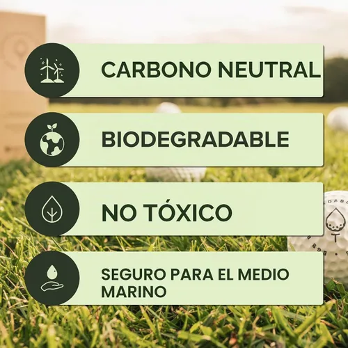 Vista 7 de Biodegradable Golf Balls BGB disolvible en agua Regalo de golf ecológico Soluble en agua Perfecto para práctica al aire libre Se disuelve