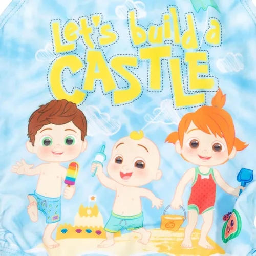 Vista 4 de CoComelon Tomtom Yoyo JJ - Traje de baño de una pieza para bebé a niño pequeño
