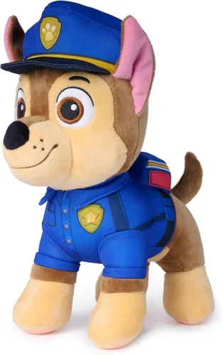 Vista 5 de Paw Patrol: Búsqueda y rescate Chase, juguete de peluche con accesorio