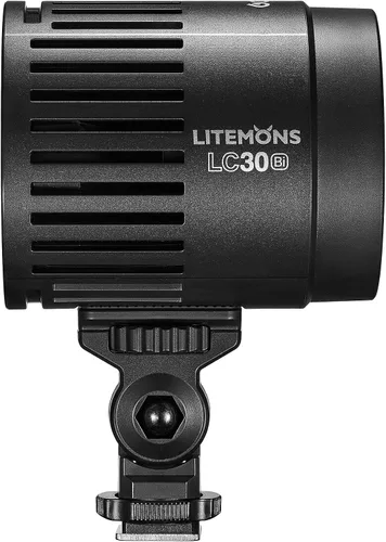 Vista 2 de Godox LC30Bi Litemons Temperatura de color de la luz de mesa LED 3200K-6500KBulit en 11 efectos de luz FX