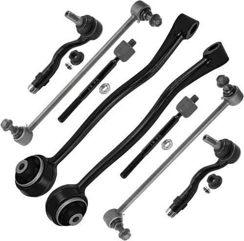 Vista 158 de Detroit Axle - Kit de brazos de control de extremo de 8 piezas para Toyota 2001-2003 Highlander 2002-2003 Camry Lexus ES300, 2 conjuntos de brazos