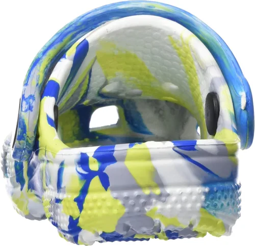 Vista 3 de Zuecos Crocs clásicos con diseño de teñido anudado marmoleado (para niños)