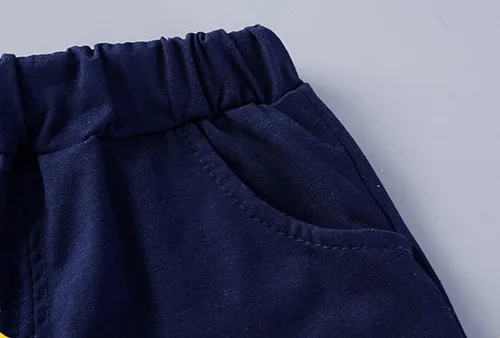Vista 4 de Ropa de traje de caballero de verano para niños pequeños amarillo 12 meses