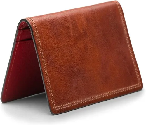 Vista 4 de Bosca Men's Dolce Contrast - Calling Card Case
